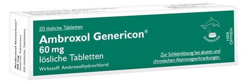 Packung von Ambroxol Genericon